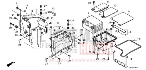BATTERIE (NSC502WH/T2) NSC50T2F de 2015
